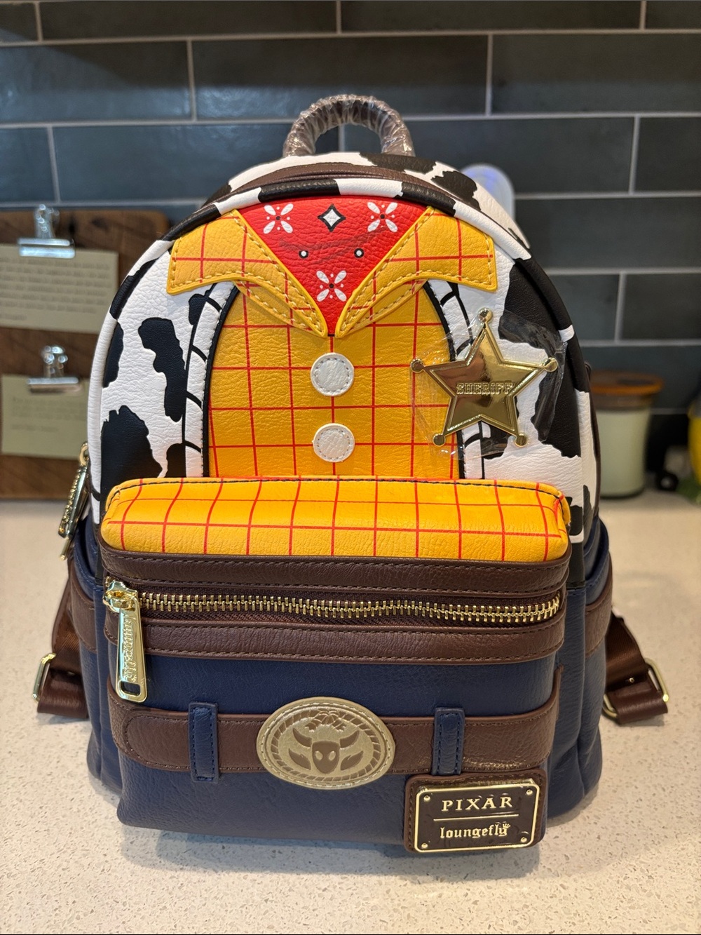 Loungefly Disney Pixar Woody from Toy Story Backpack NWT